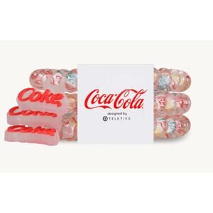 Teleties Have a Coke and a Smile Small Hair Ties